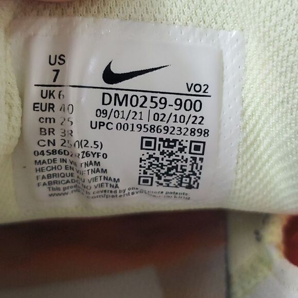 Nike Metcon 7 AMP 'Multi-Color' DM0259-900 Cross Fit Shoes Men's Size 7 - Picture 13 of 13